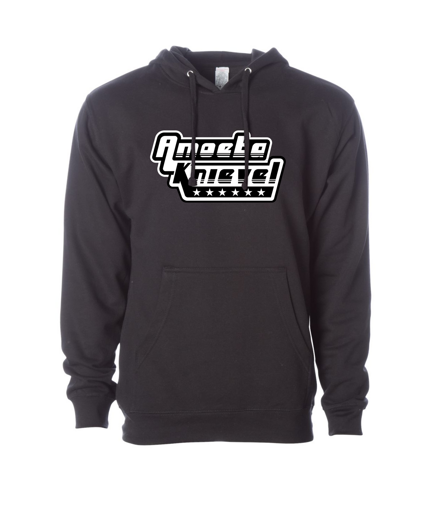 Amoeba Knievel Merch 'N Stuff - Logo - Black Hoodie