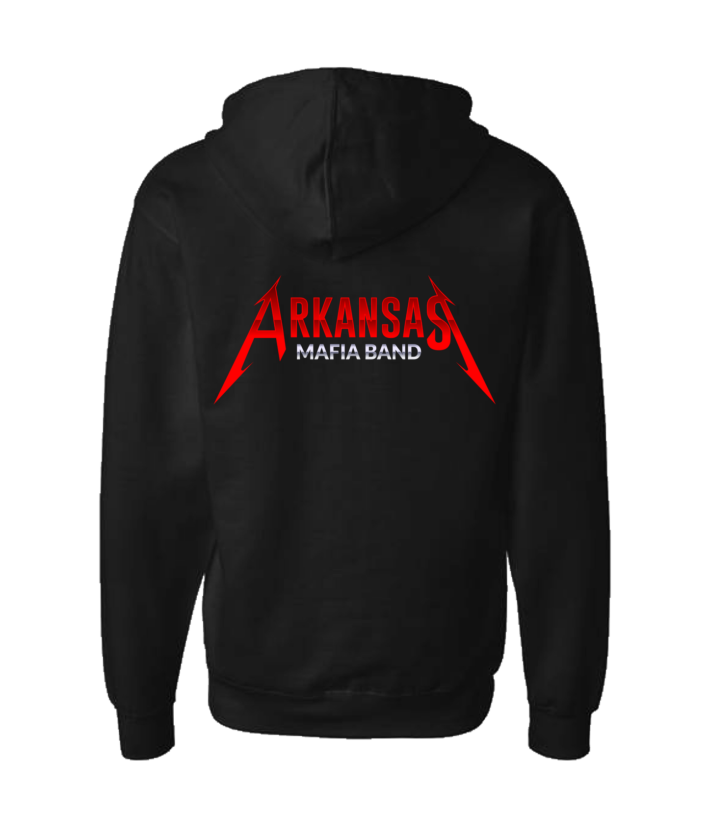 V-AMBTOP - LOGO 1 - Black Zip Up Hoodie
