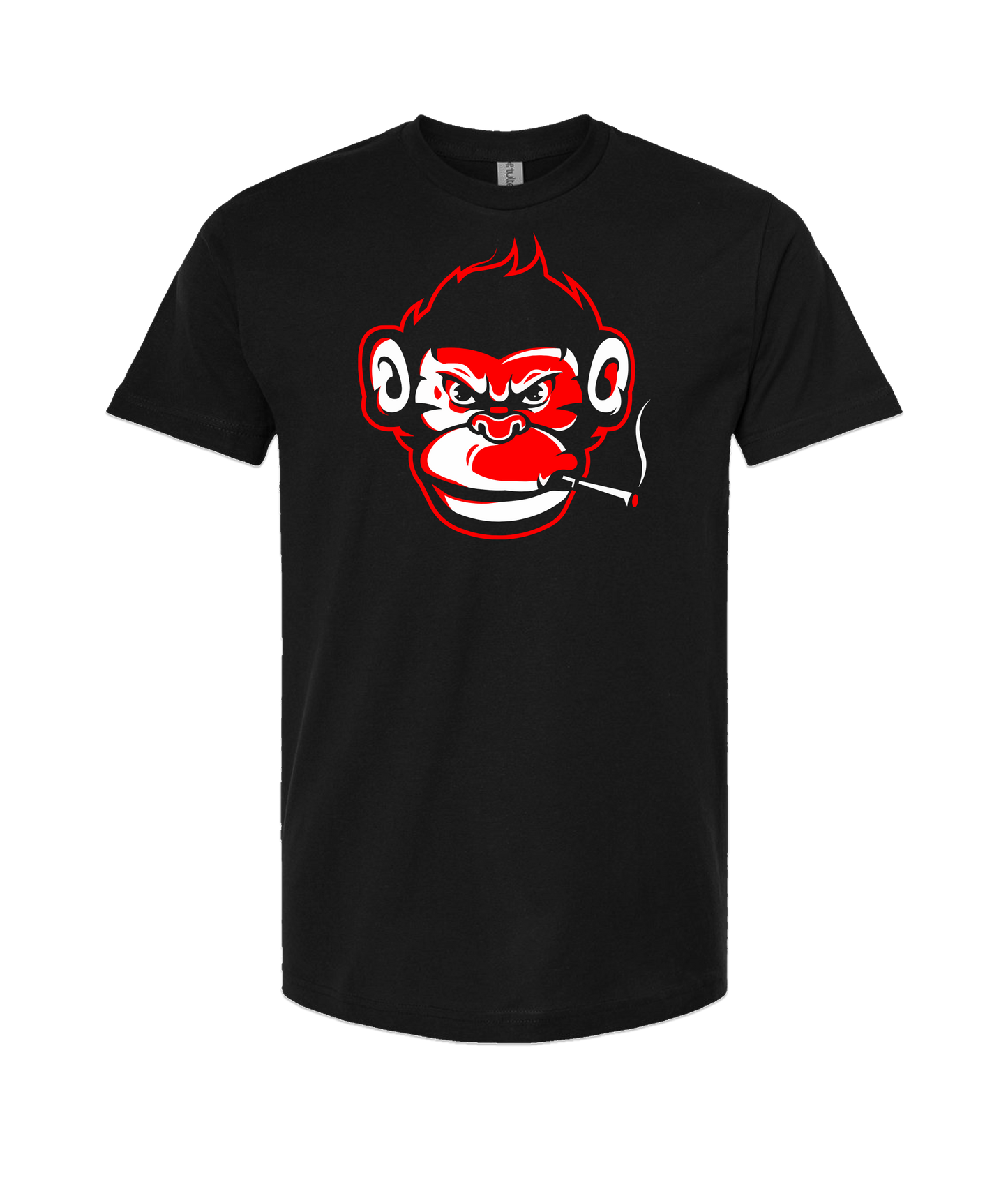 AudioMonkeys - Mean Muggin - Black T-Shirt