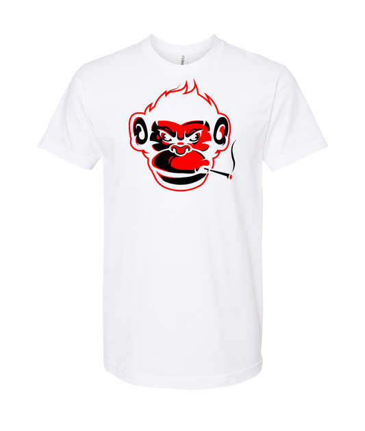 AudioMonkeys - Mean Muggin - White T Shirt