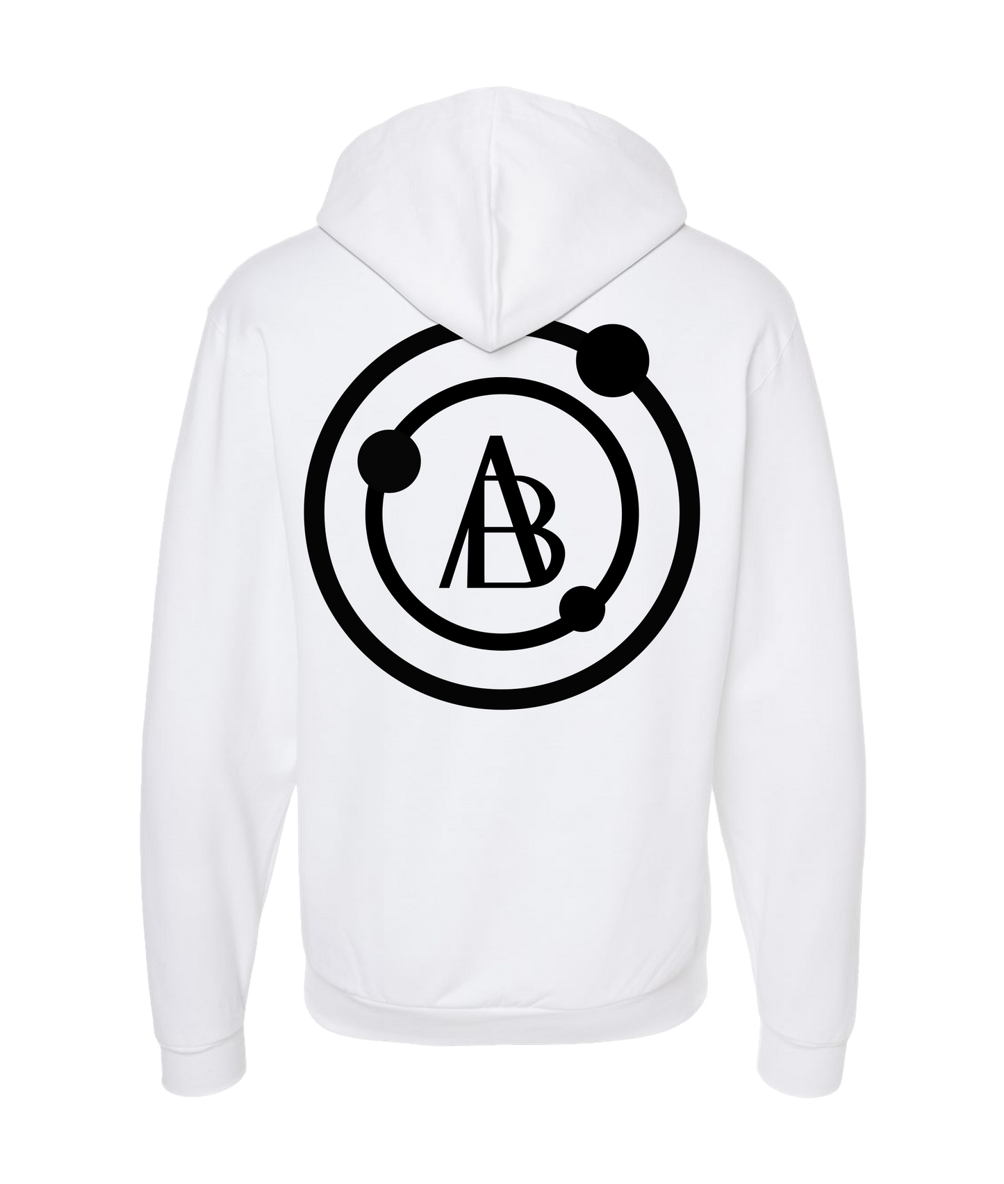 V-ANBTOP - DESIGN 1 - White Zip Up Hoodie