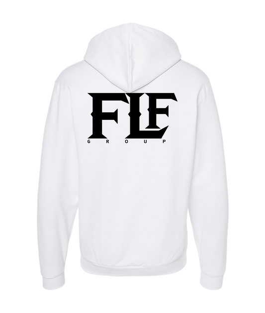 Armani_OD - FLF Group Logo - White Zip Up Hoodie