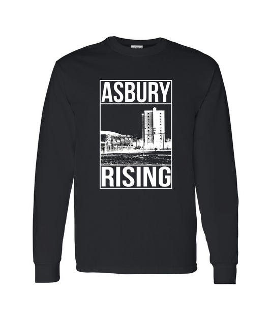 Asbury Rising - Quote - Black Logo Long Sleeve T