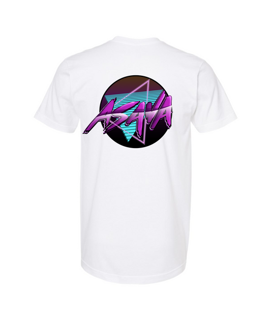V-ASATOP - CIRCLE LOGO - White T Shirt
