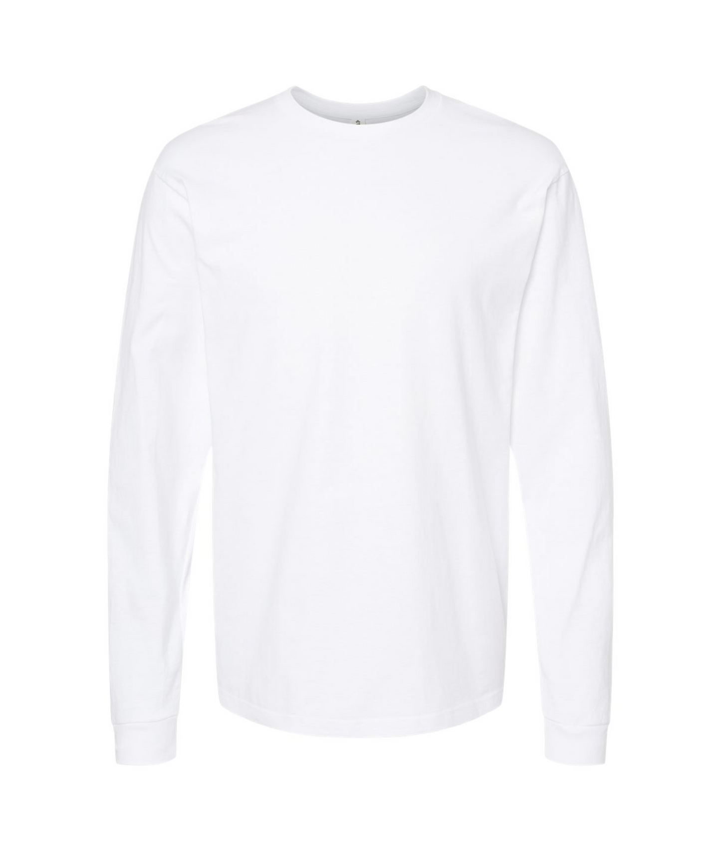 V-ASATOP - CIRCLE LOGO - White Long Sleeve T