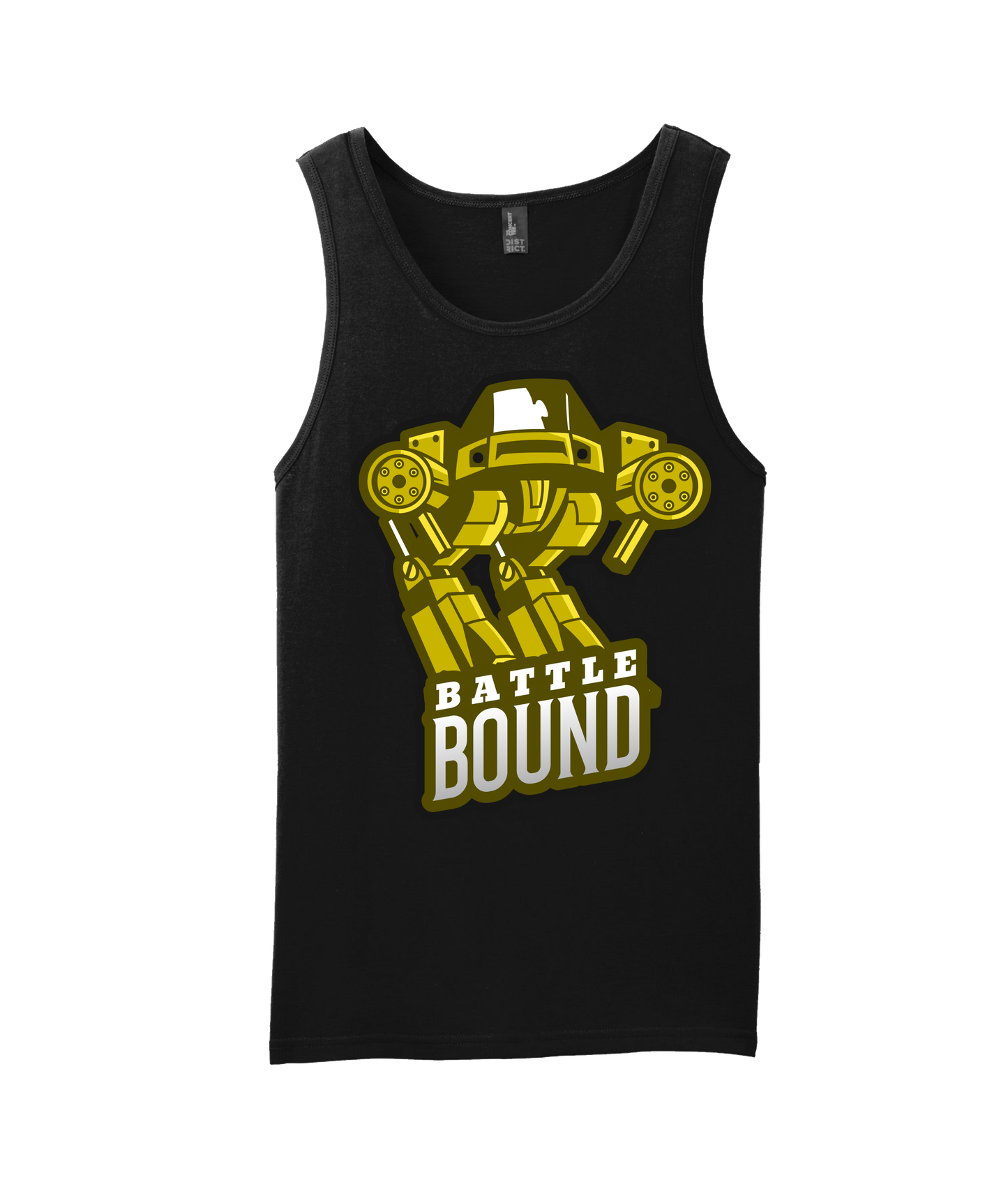 Battle Bound - BB Logo HD - Black Tank Top