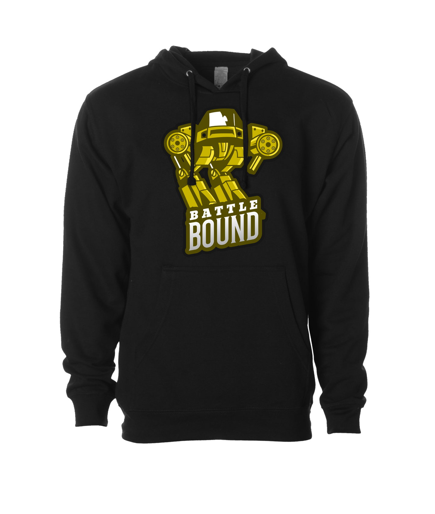 Battle Bound - BB Logo HD - Black Hoodie