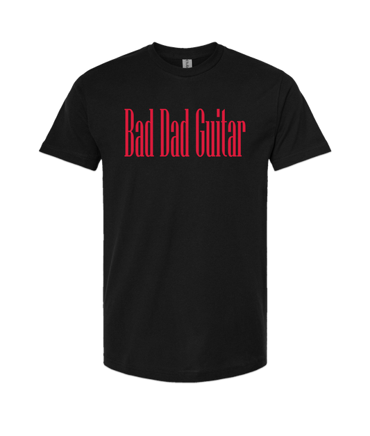 V-BDGTOP - Bad Dad Guitar Collection - Black T-Shirt