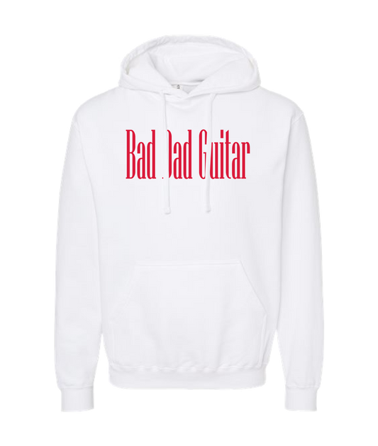 V-BDGTOP - Bad Dad Guitar Collection - White Hoodie