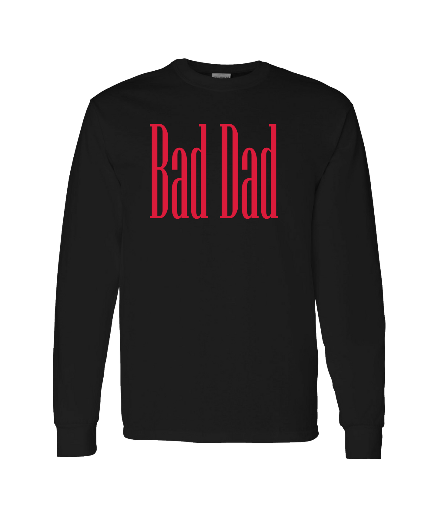 Bad Dad Guitar - Bad Dad Collection - Black Long Sleeve T