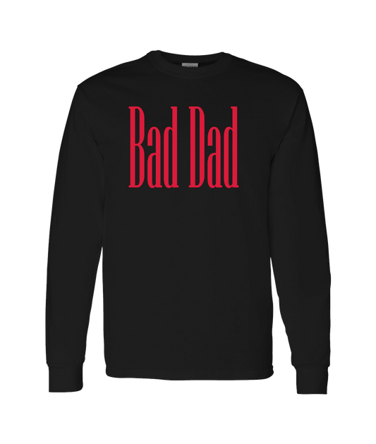 V-BDGTOP - Bad Dad Collection - Black Long Sleeve T