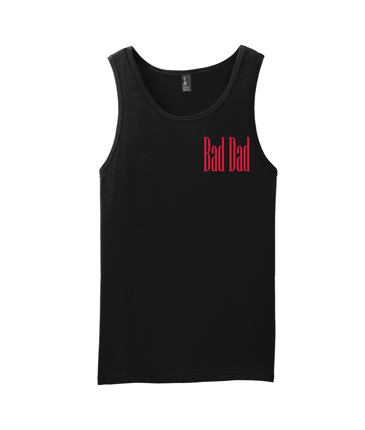 V-BDGTOP - Bad Dad Collection - Black Tank Top