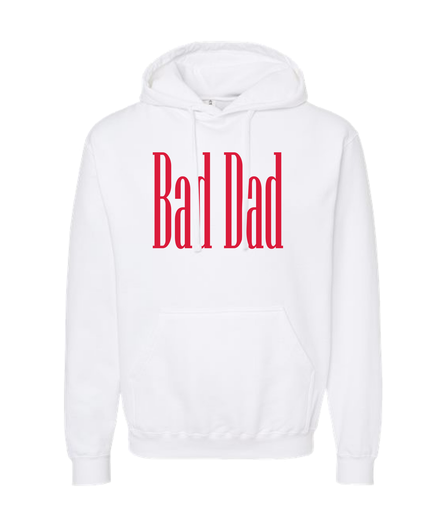 Bad Dad Guitar - Bad Dad Collection - White Hoodie