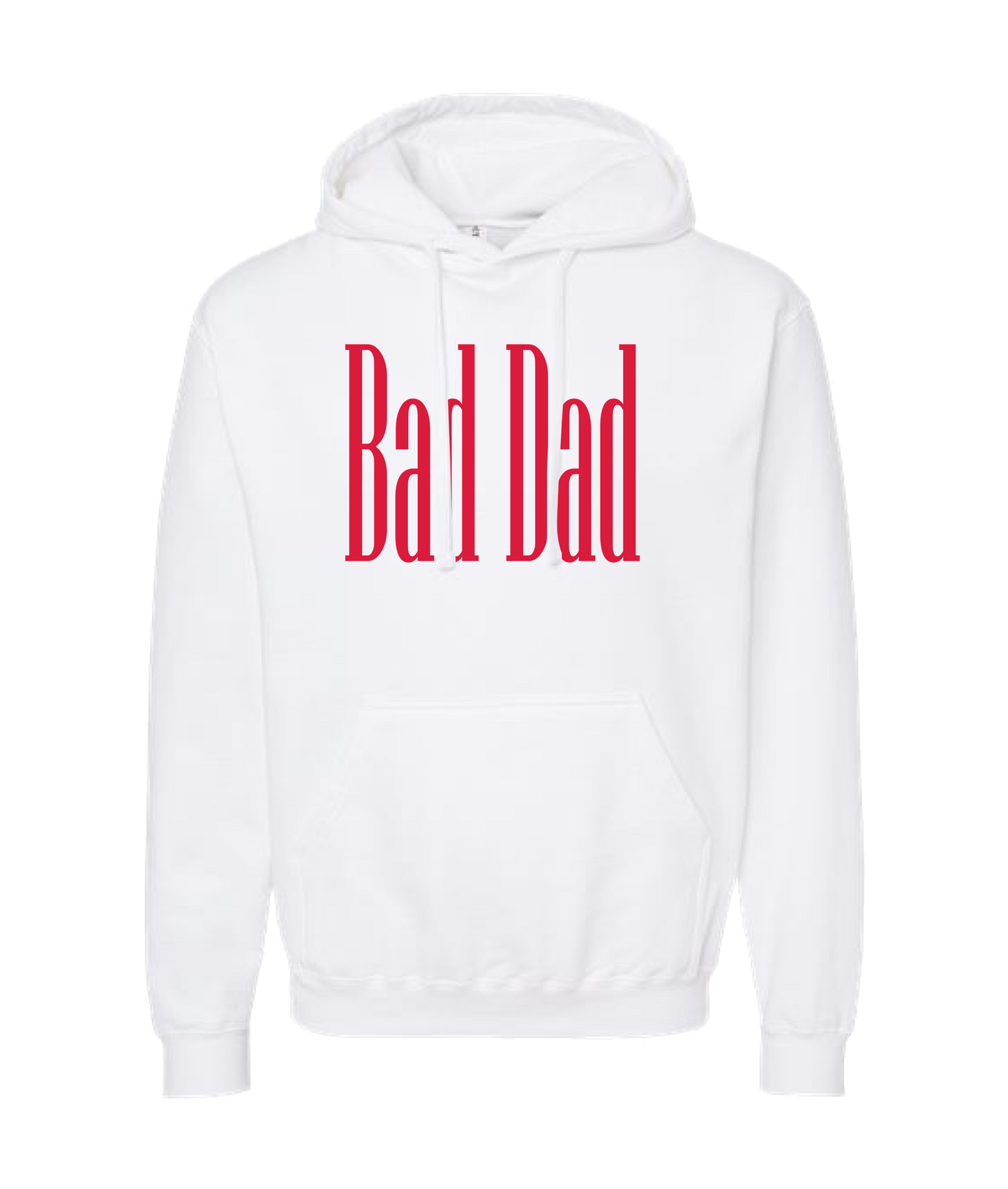 V-BDGTOP - Bad Dad Collection - White Hoodie