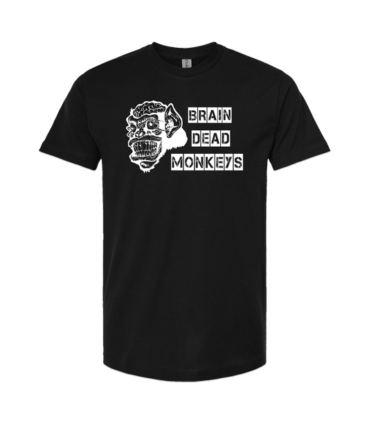 Brain Dead Monkeys - Monkey - Black T Shirt
