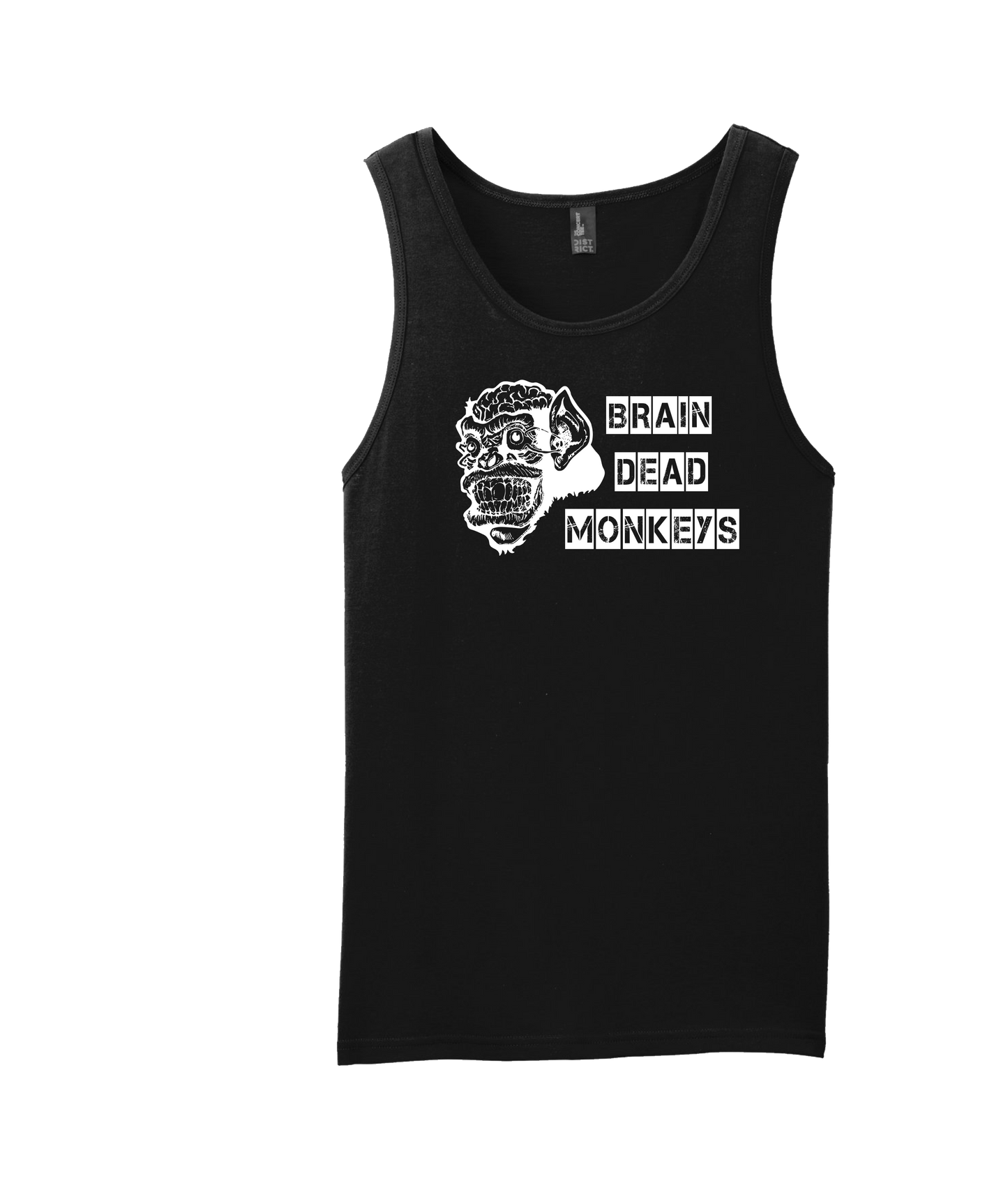 Brain Dead Monkeys - Monkey - Black Tank Top