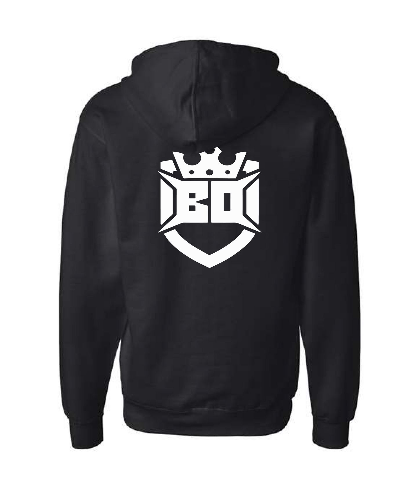 Born Divine - Black Zip Up Hoodie