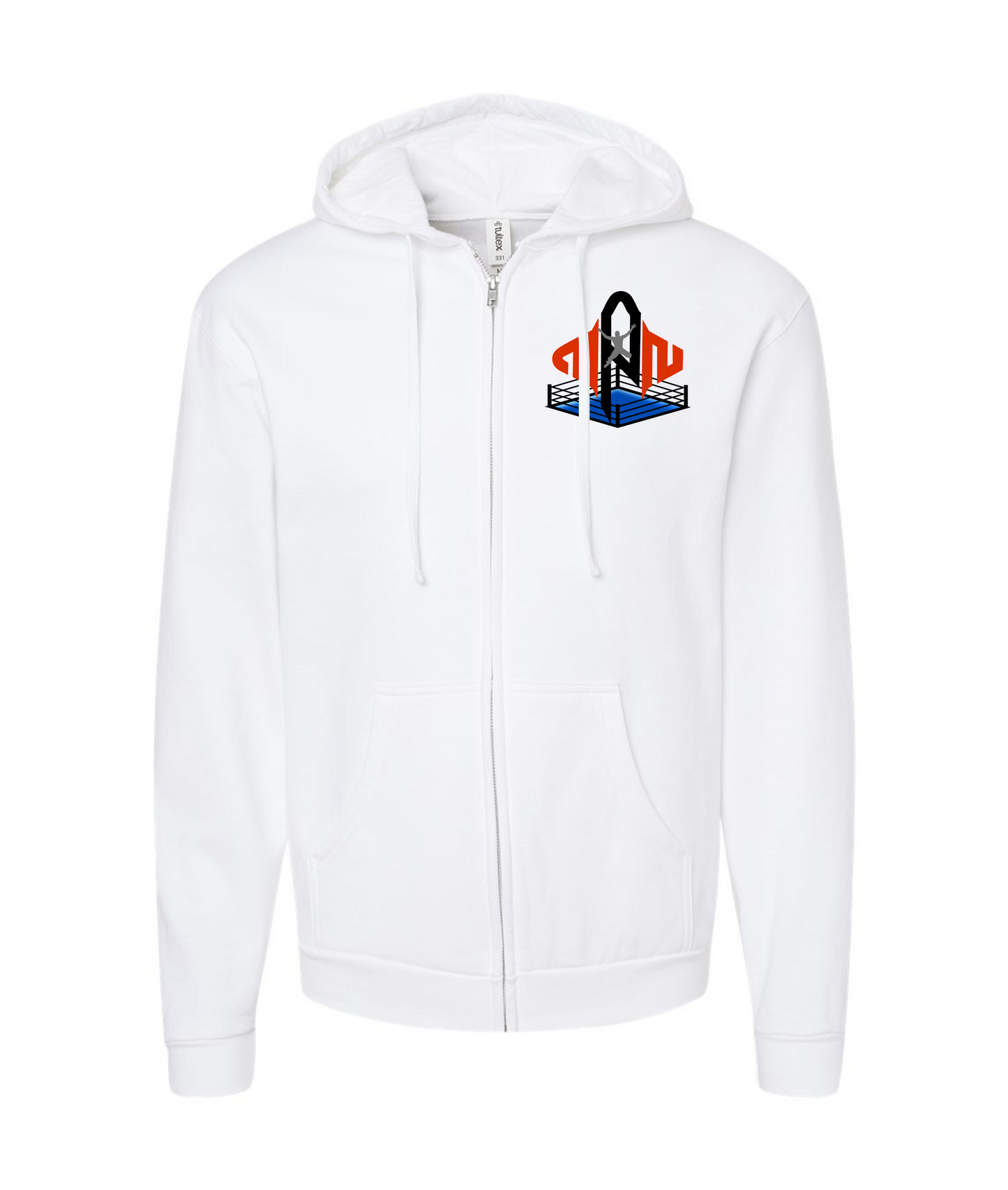 BeardedBreed shop - MPN: Origins - White Zip Up Hoodie