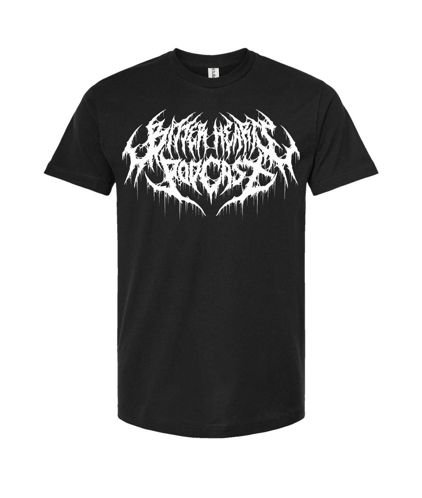 Bitter Hearts Podcast - Metal Logo - T-Shirt
