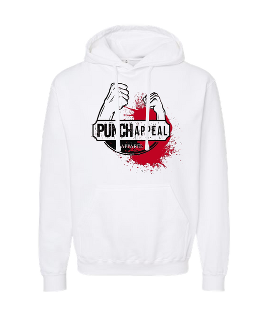 Bare Knuckle Management - Punch Appeal - White Hoodie