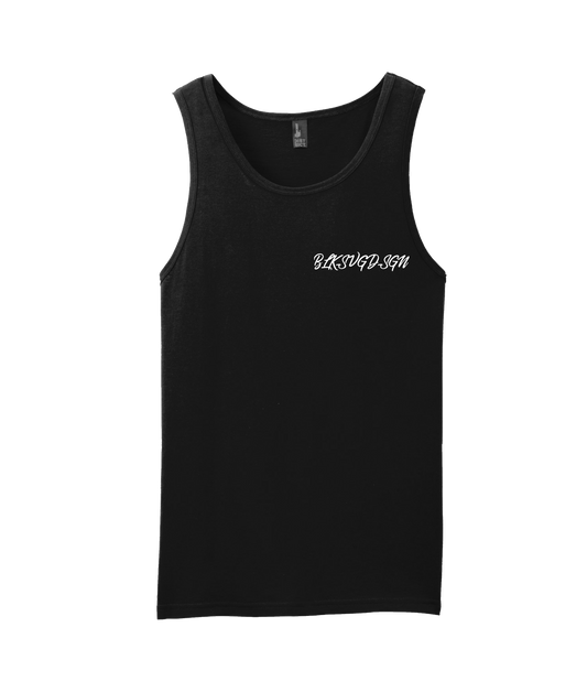 V-BLKTOP - DESIGN 1 - Black Tank Top