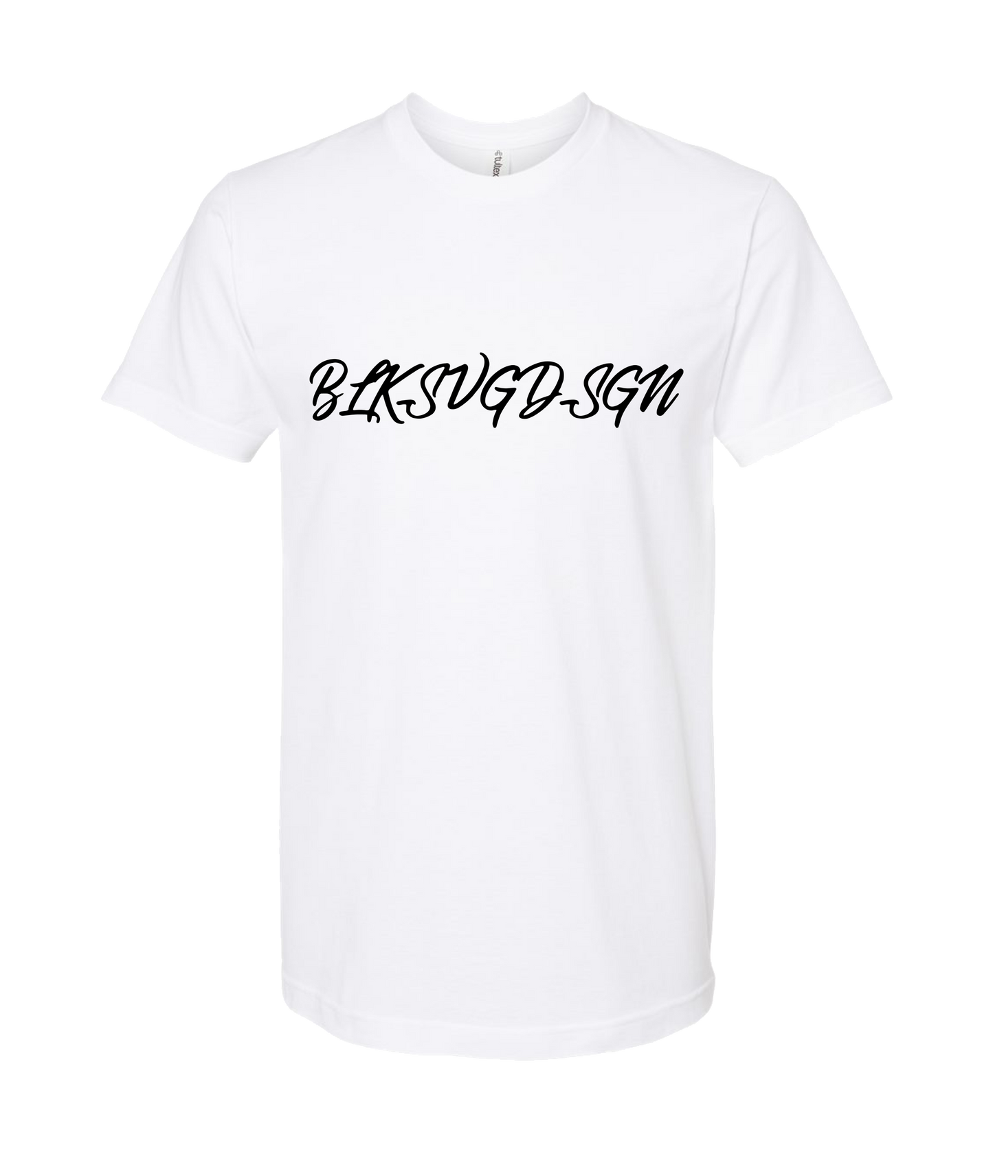 BLKSVGDSGN - DESIGN 1 - White T Shirt