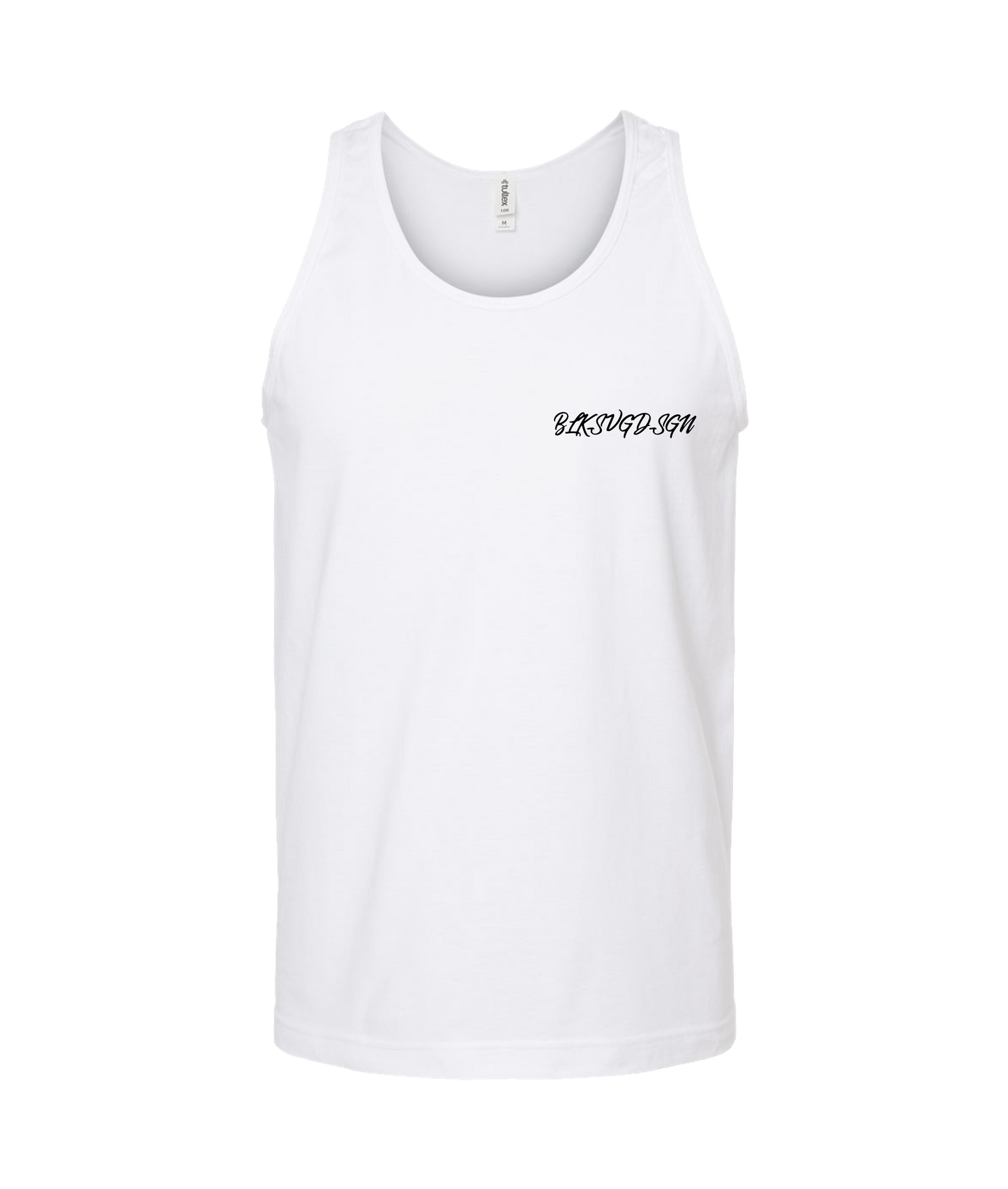 BLKSVGDSGN - DESIGN 1 - White Tank Top