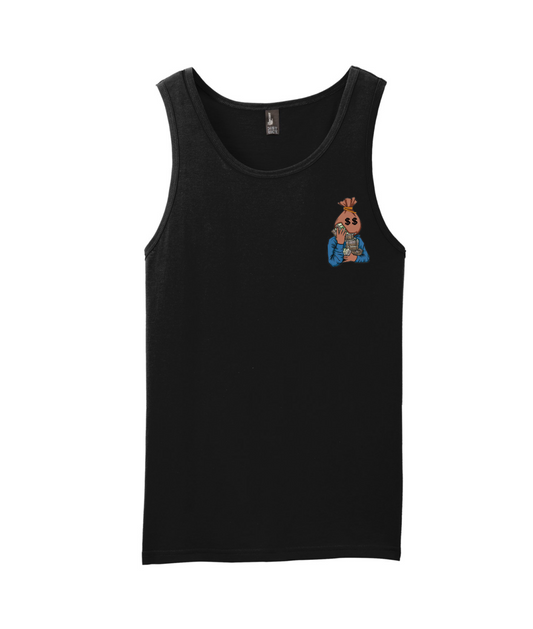 V-BLKTOP - DESIGN 2 - Black Tank Top