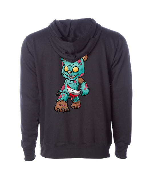 V-BLKTOP - DESIGN 2 - Black Hoodie