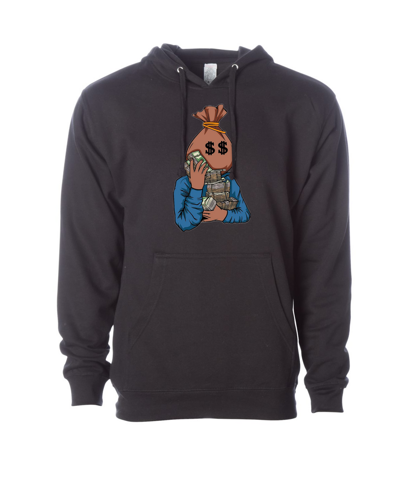 V-BLKTOP - DESIGN 2 - Black Hoodie