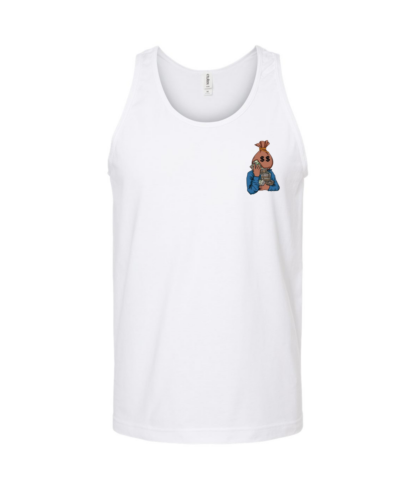 BLKSVGDSGN - DESIGN 2 - White Tank Top