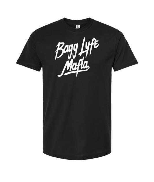 Bagglyfe Mafia Clothing - Logo - Black T-Shirt