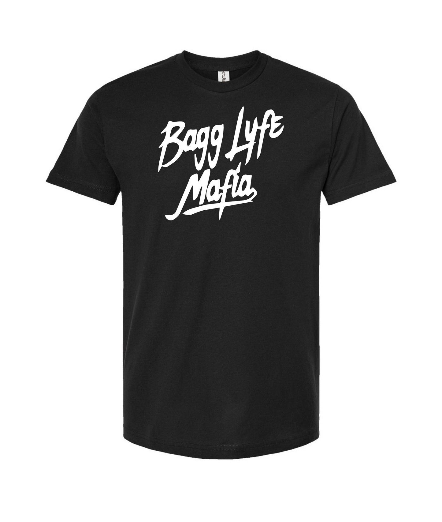 Bagglyfe Mafia Clothing - Logo - Black T-Shirt