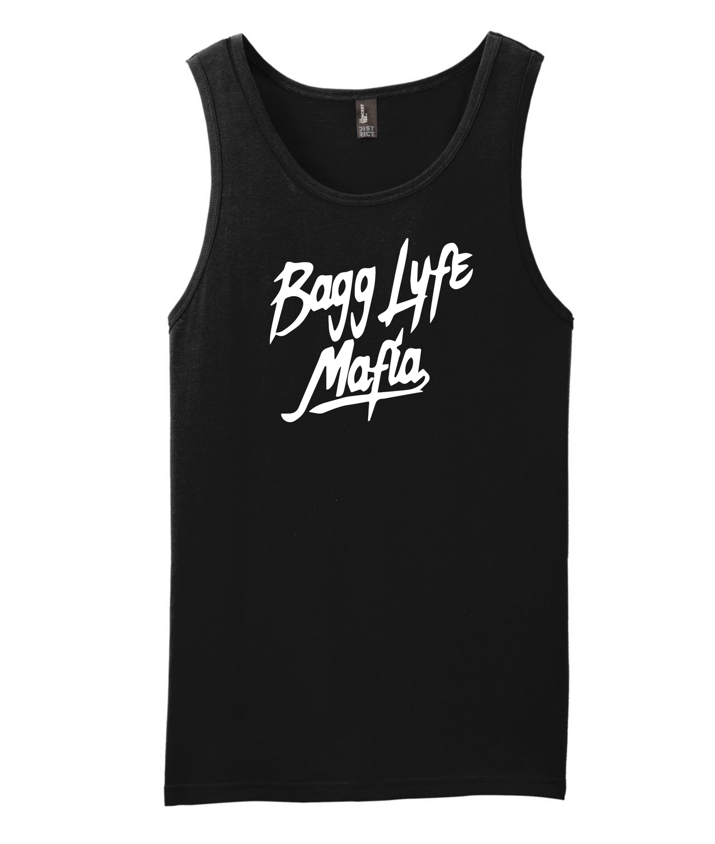 Bagglyfe Mafia Clothing - Logo - Black Tank Top