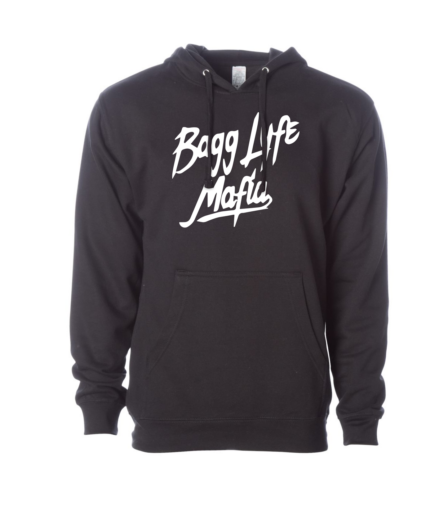 Bagglyfe Mafia Clothing - Logo - Black Hoodie