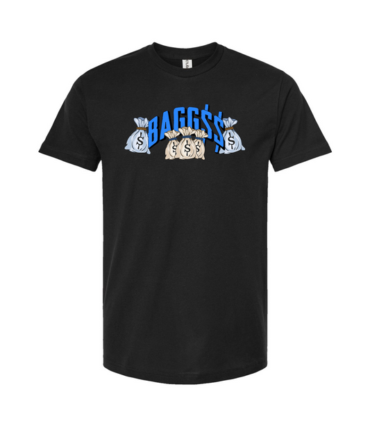 Bagglyfe Mafia Clothing - BAGG$$ - Black T-Shirt