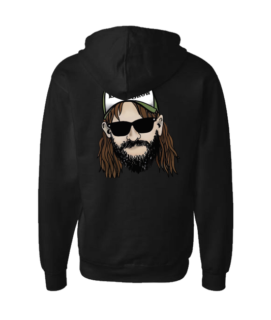 V-BLSSTOP - TRUCKER HAT - Black Zip Up Hoodie