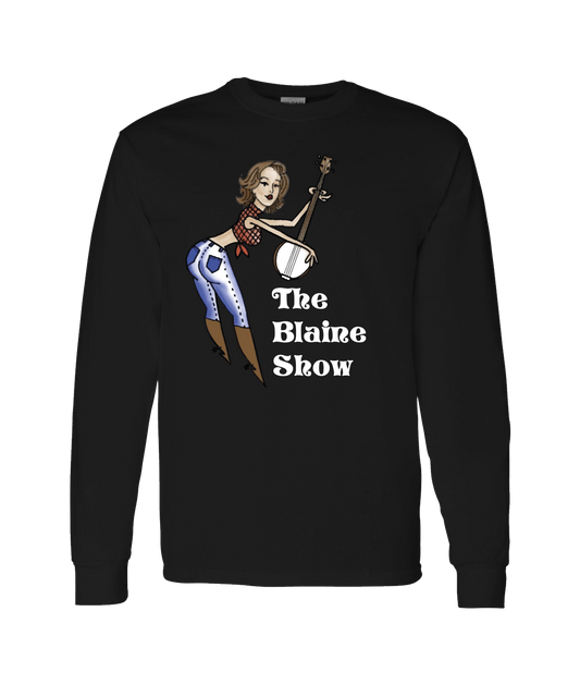V-BLSSTOP - BANJO - Black Long Sleeve T