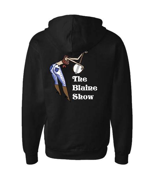 V-BLSSTOP - BANJO - Black Zip Up Hoodie