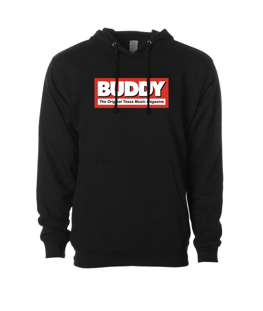 Buddy Magazine - Buddy Logo (red) - Black Hoodie