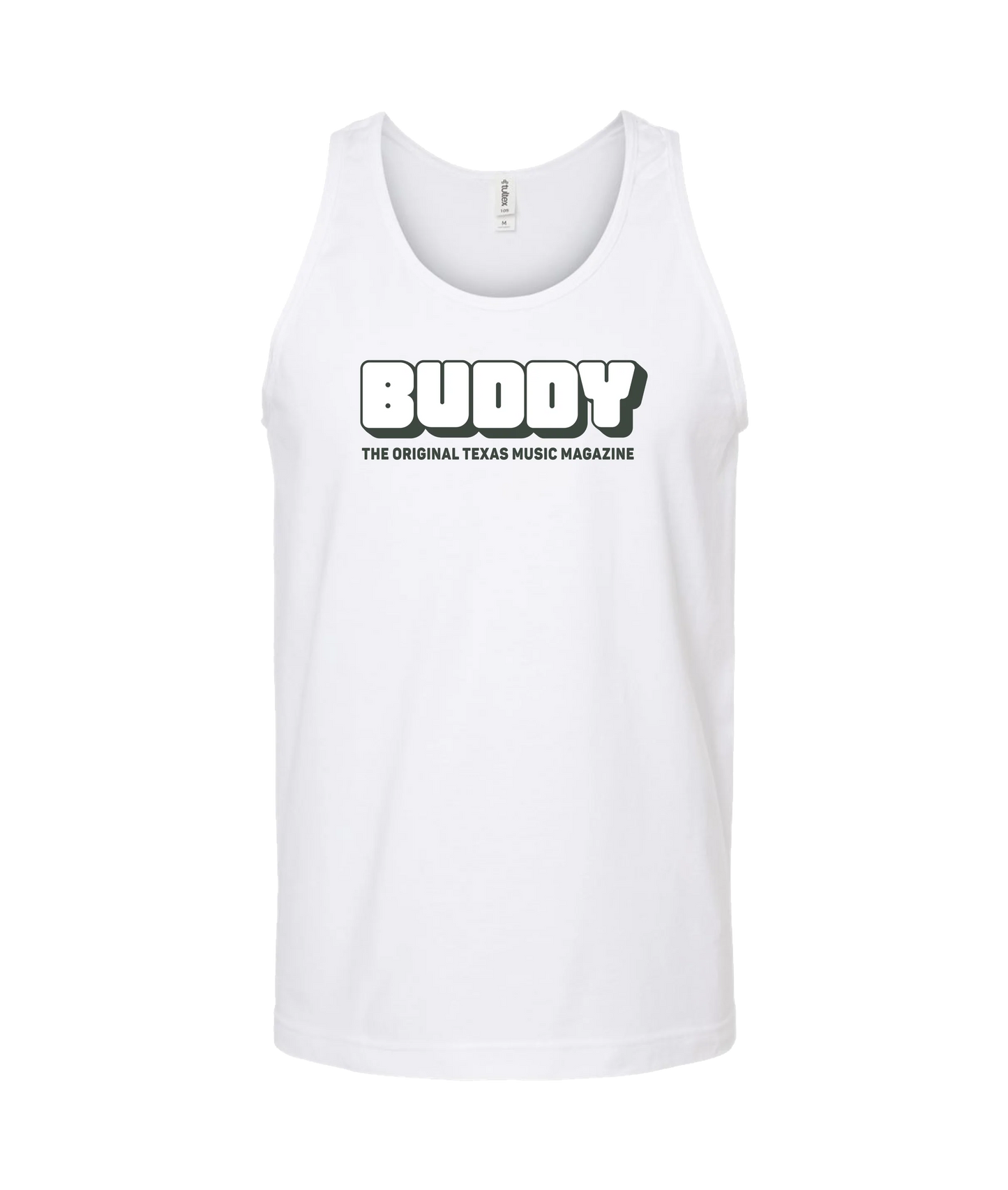 Buddy Magazine - 73 Logo - White Tank Top