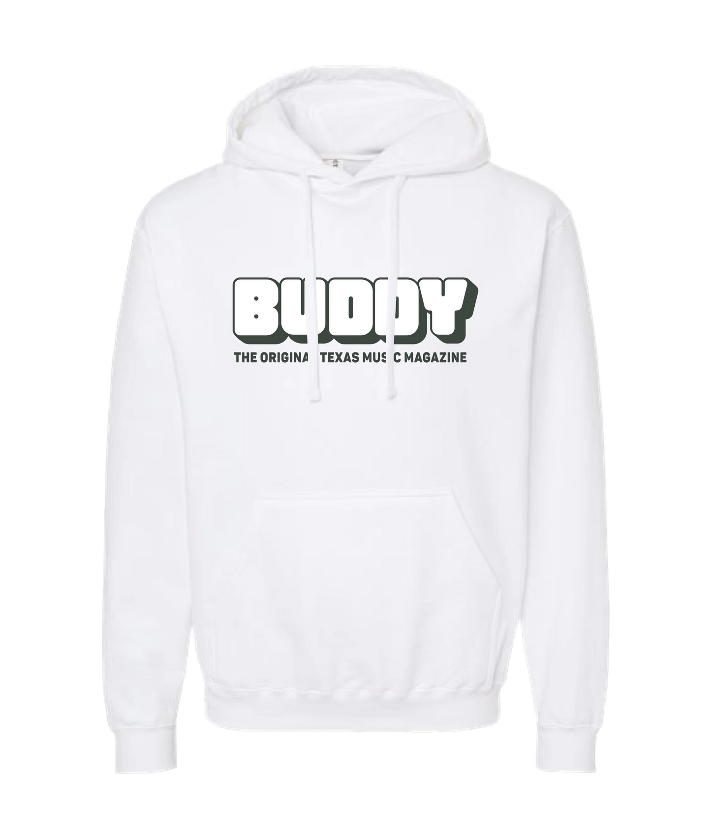 Buddy Magazine - 73 Logo - White Hoodie
