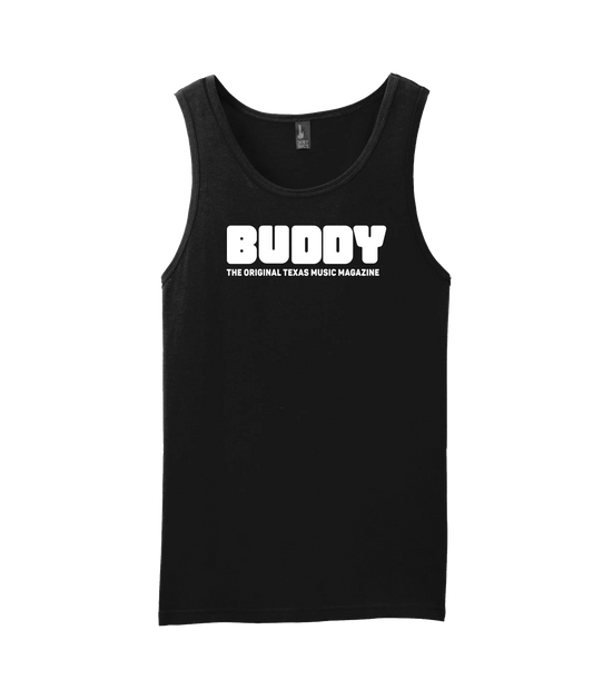 Buddy Magazine - 73 Logo Flat - Black Tank Top