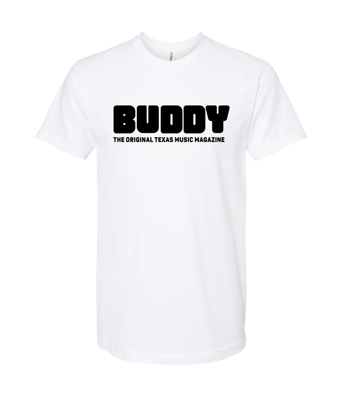 Buddy Magazine - 73 Logo Flat - White T-Shirt