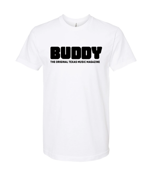 Buddy Magazine - 73 Logo Flat - White T-Shirt