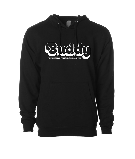 Buddy Magazine - 70s Logo - Black Hoodie