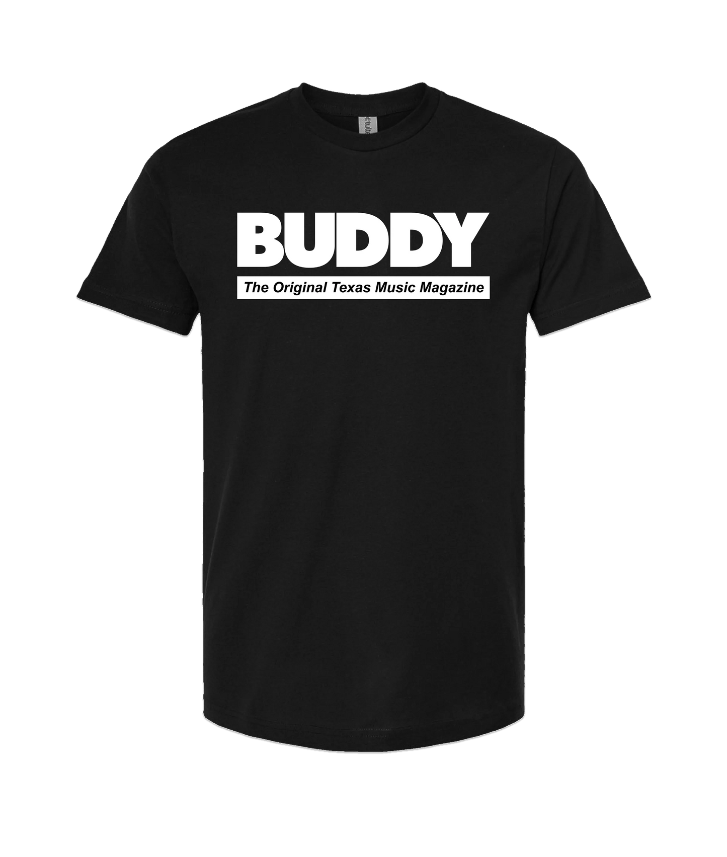 Buddy Magazine - Buddy Logo - Black T Shirt