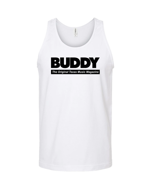 Buddy Magazine - Buddy Logo - White Tank Top
