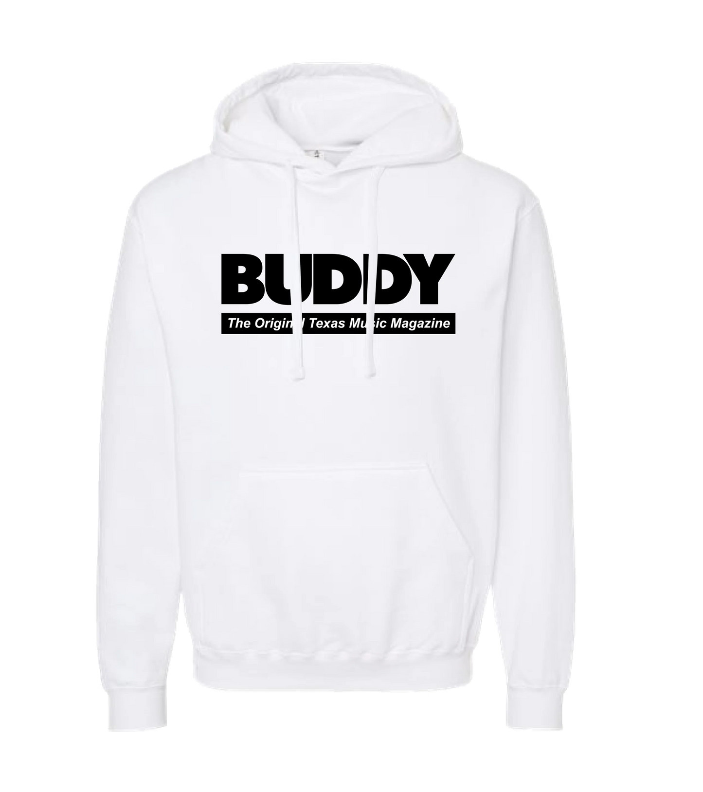 Buddy Magazine - Buddy Logo - White Hoodie