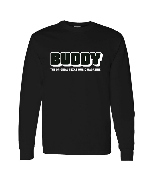 Buddy Magazine - 73 Logo - Black Long Sleeve T